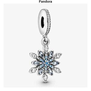 Pandora Shimmering Snowflake Dangle Charm